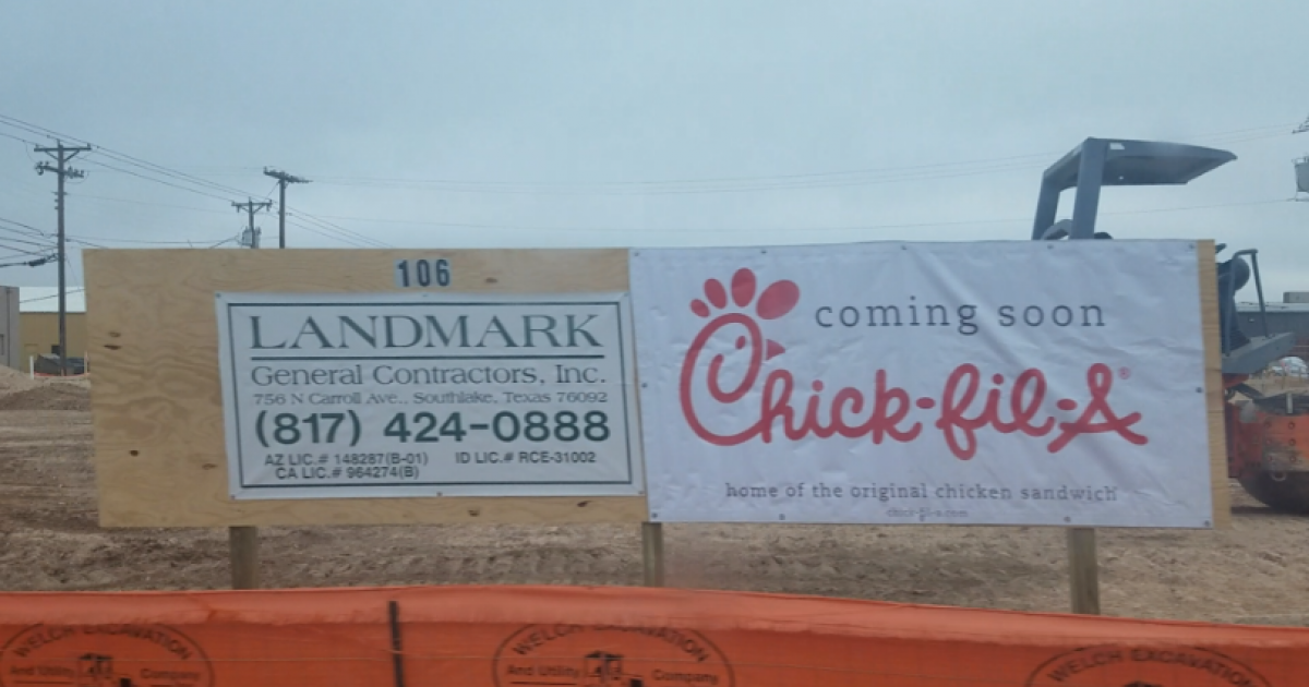 Second ChickfilA Opening in Odessa